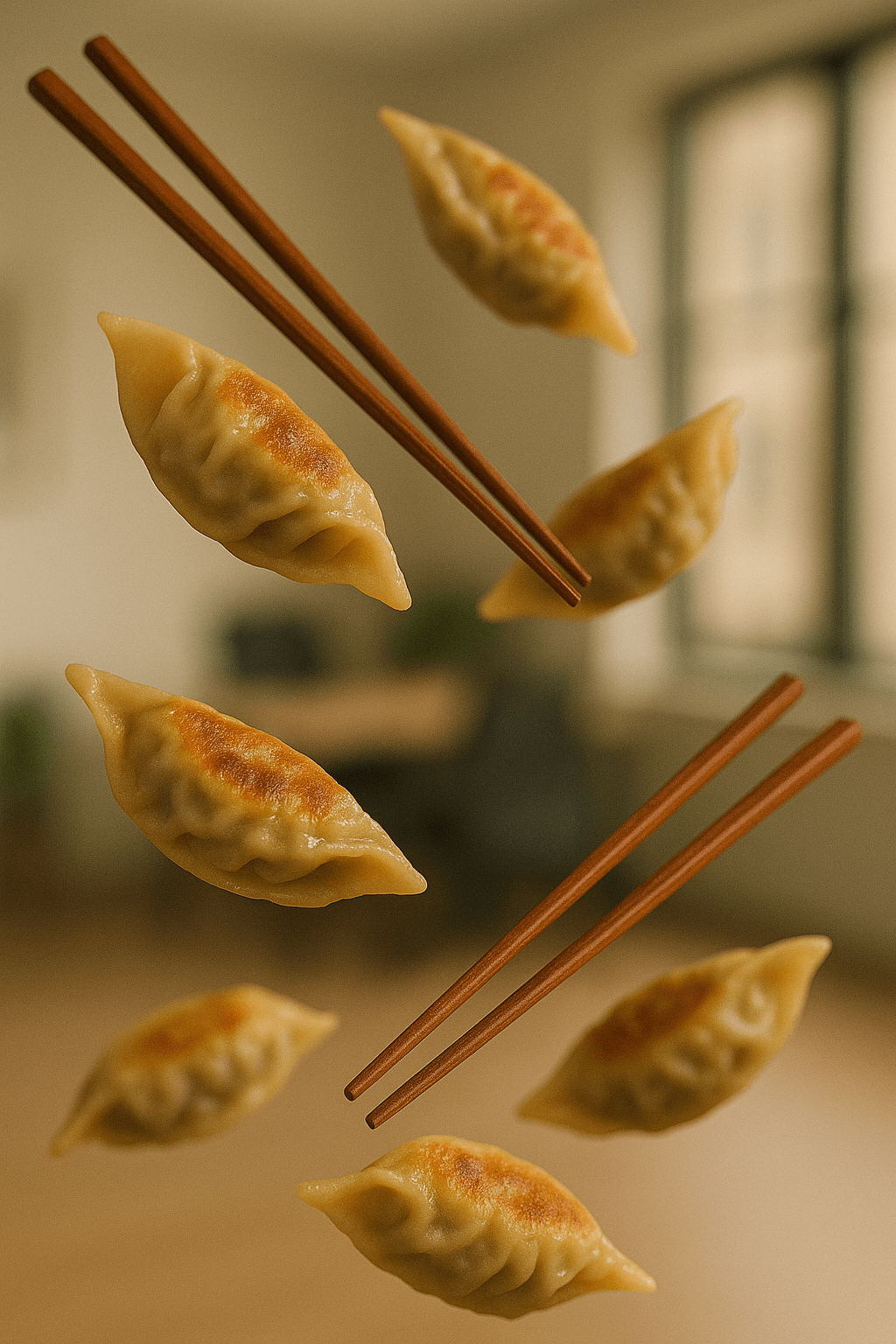 Feierabend-Bier & Koreanische Dumplings kochen